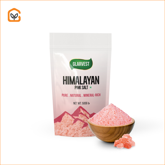 Glarvest Himalayan Pink Salt 500g