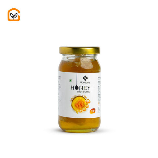 Honeyraj Mixed Flower Honey with Honeycomb 250g