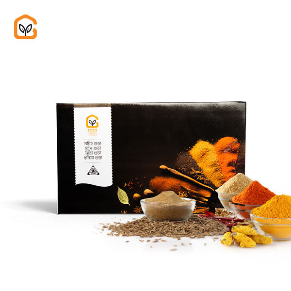 গুঁড়া মশলা কম্বো/ Gura Masala Combo (Mini Pack)