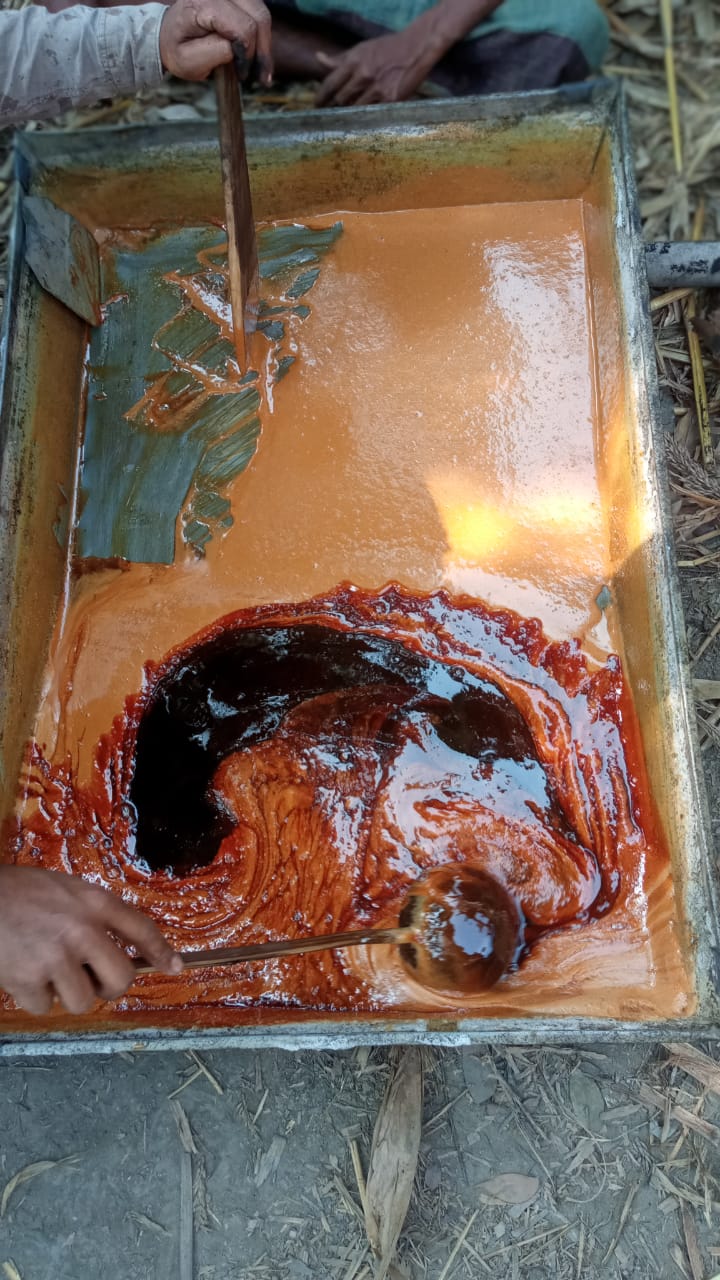 Khajur ar danadar gur 1Kg -খেজুরের দানাদার গুড় ১ কেজি