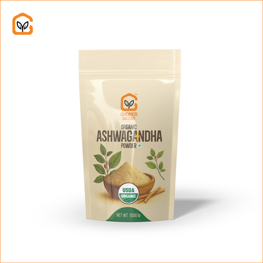 Ashwagandha Powder 100g (USDA Organic Certified)